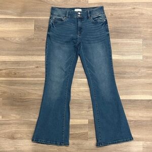 Aeropostale Dark Blue Low Rise Flare Jeans